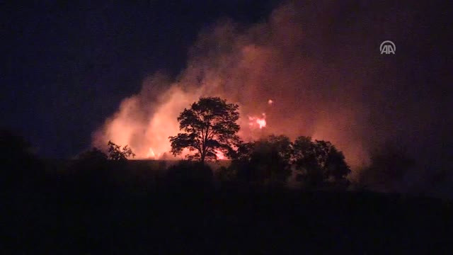 Erzincan’da Askeri Gazinonun Ek Binasında Yangın