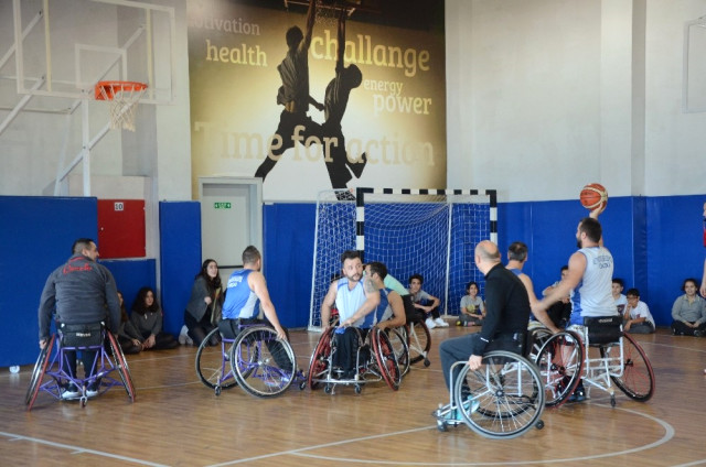 Engelliler Günü’ne Basketbol Maçı ile Dikkat Çektiler
