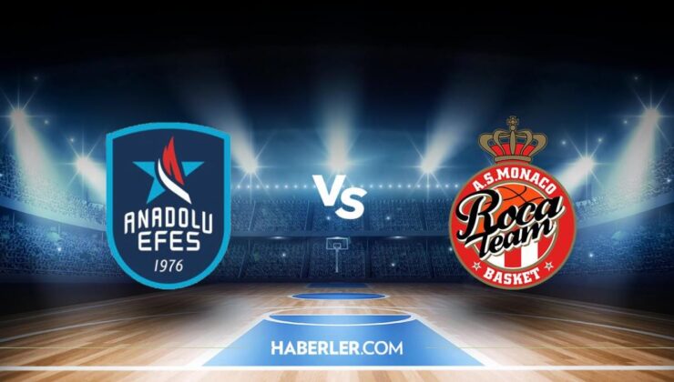 Anadolu Efes – Monaco Basket maçı ne vakit? Anadolu Efes – Monaco Basket maçı hangi kanalda, saat kaçta? şifreli mi?