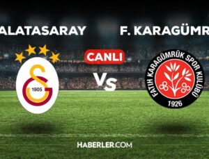 Galatasaray-Fatih Karagümrük maçı CANLI izle! Galatasaray maçı canlı yayın izle! GS Karagümrük nereden, nasıl izlenir?