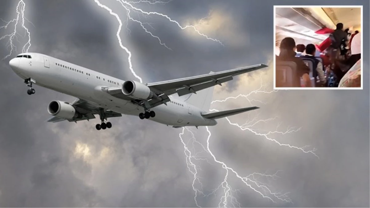 Türbülansa giren uçaktaki yolcular tavana fırladı: 2 yaralı