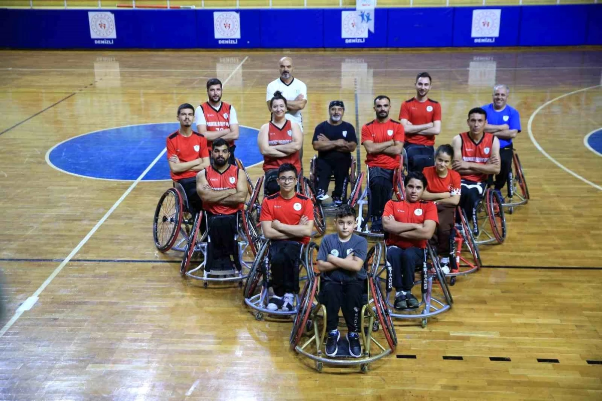 Pamukkale Belediyespor Tekerlekli Sandalye Basketbol Grubu 1. Lig’de gayret edecek