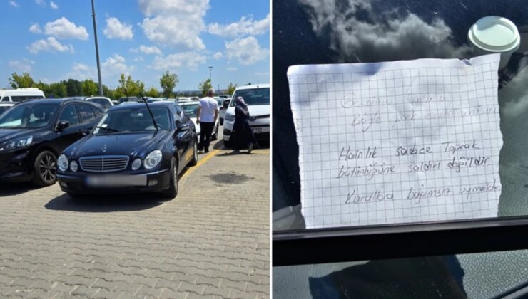 Pendik’te otomobilini yanlışlı park eden gurbetçiye not bıraktılar: Hainlik yalnızca toprak bütünlüğüne akın değildir
