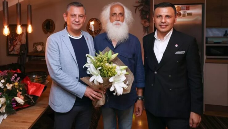 CHP Genel Başkanı Özel, sanatçı Suavi’yi ziyaret etti