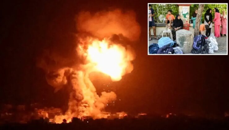 Kara harekatı tehdidi sonrası Lübnan’dan büyük kaçış! 500 bin kişi inançlı bölgelere taşındı