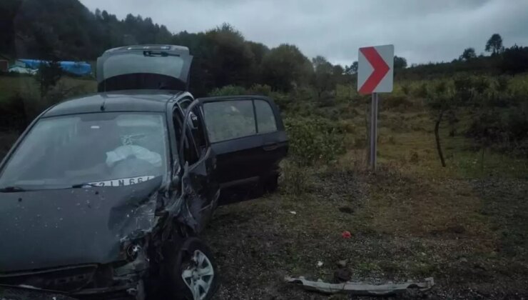 Ordu’da Araba Kazası: 5 Yaralı