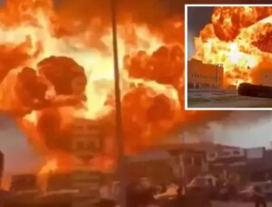 Akaryakıt istasyonunda infilak etti: Ölenler ortasında çocuklar var