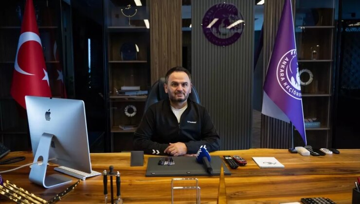 Ankara Keçiörengücü Başkanı Sedat Tahiroğlu, takımın amaçlarını kıymetlendirdi Açıklaması