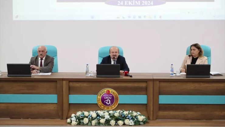 Ordu’da 2024 Yılı İl Koordinasyon Kurulu Toplantısı Gerçekleştirildi