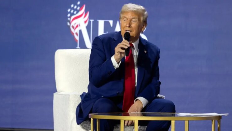 Cumhuriyetçilerin adayı Donald Trump’tan dikkat çeken görüntü: Amerika’yı tekrar şahane yapabiliriz