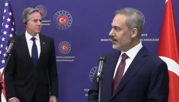 Bakan Fidan, ABD’li mevkidaşı Blinken’a canlı yayında veda etti: Son ziyareti olacak