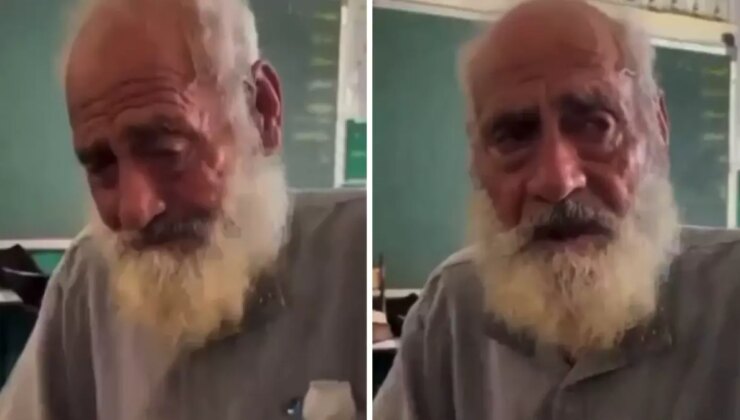 Cibaliye mülteci kampında kalan yaşlı adam: Ailemden 70 kişiyi büsbütün yaktılar