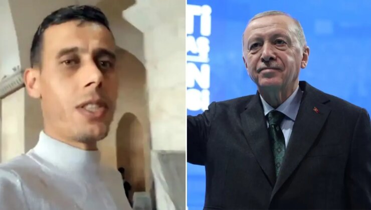 Halep’te Emevi Camii’nde namaz kılıp Erdoğan’a teşekkür etti: 14 yıldır yanımızda durdu