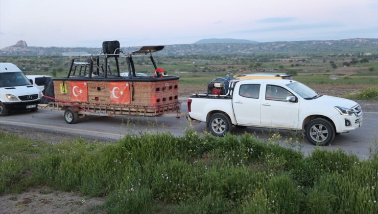 Kapadokya’da makus hava şartları nedeniyle sıcak hava balonu tipleri 3 gündür iptal