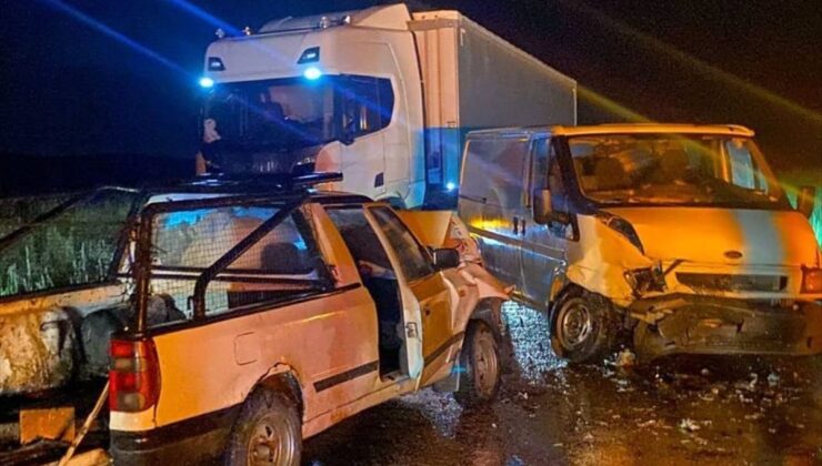 Yozgat’ta minibüsle pikabın çarpıştığı kazada 1 kişi öldü, 2 kişi yaralandı