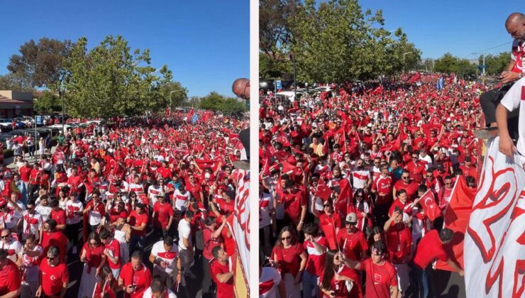 Dünya bu anları konuşuyor! Amerika’ya damga vuran ”Türk yürüyüşü”